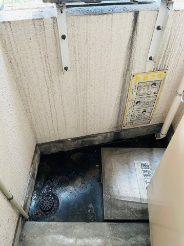 仲介手数料0円サンシャイン江川町のバルコニー