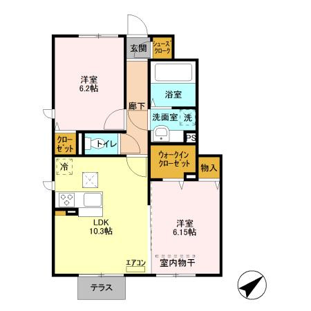 【間取り】 | リーフ・ミラーノ