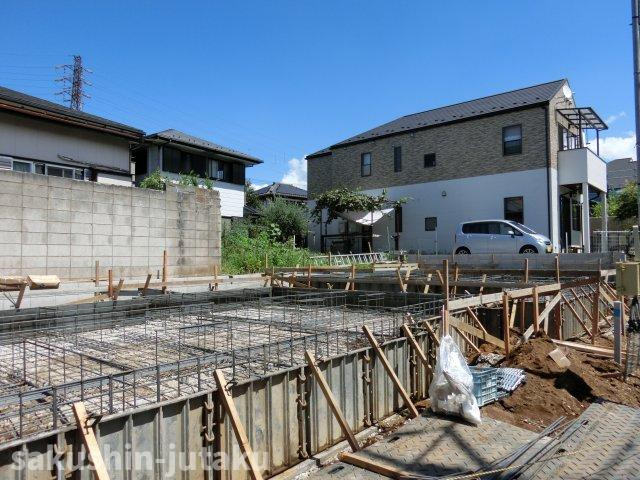 浪花町　新築戸建　全２棟の外観|浪花町　新築分譲全２棟　南側公道面