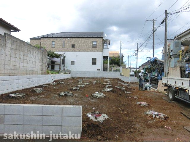 浪花町　新築戸建　全２棟の外観|浪花町　新築分譲全２棟　南側公道面