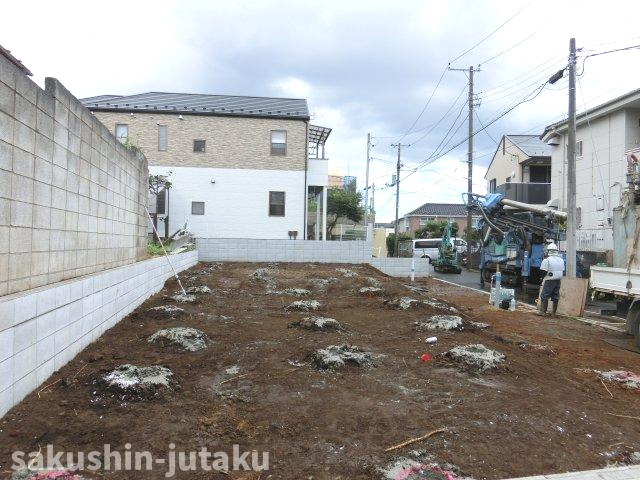 浪花町　新築戸建　全２棟の外観|浪花町　新築分譲全２棟　南側公道面