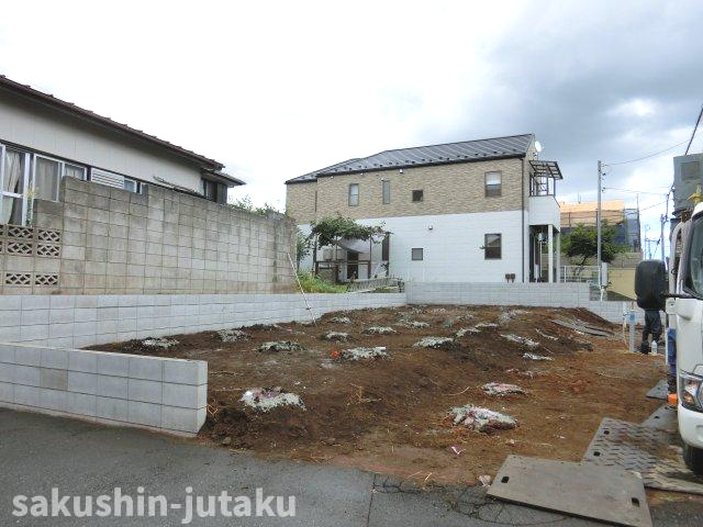 浪花町　新築戸建　全２棟の外観|浪花町　新築分譲全２棟　南側公道面
