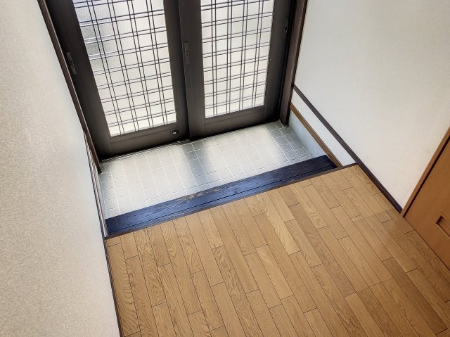 メゾンクレールの玄関