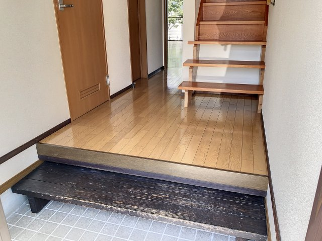 メゾンクレールの玄関