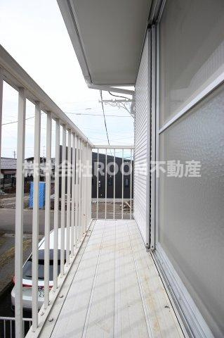 アルス鷹尾台のバルコニー