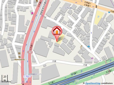 【地図】 | セレ二ティコート渋谷神泉