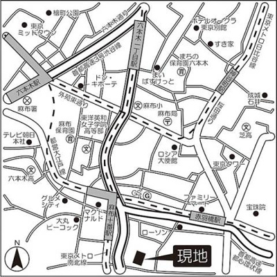 【地図】 | 麻布マナー