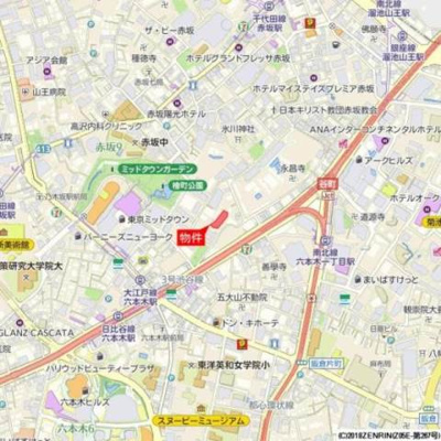 【地図】 | パークハウス六本木