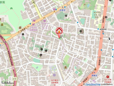 【地図】 | ロイヤルシーズン白金台