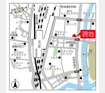 【地図】 | 品川ハートビュータワー