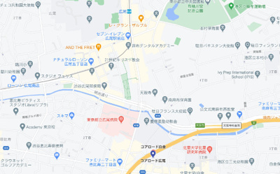 【地図】 | 小田急コアロード広尾