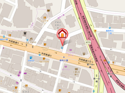 【地図】 | OWCA（オウカ）麻布十番