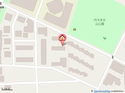 【地図】 | プレジリア代々木大山町