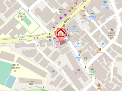【地図】 | ザ・レジデンス赤坂檜町