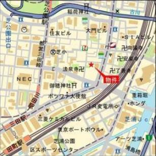 【地図】 | 芝二丁目ハウス
