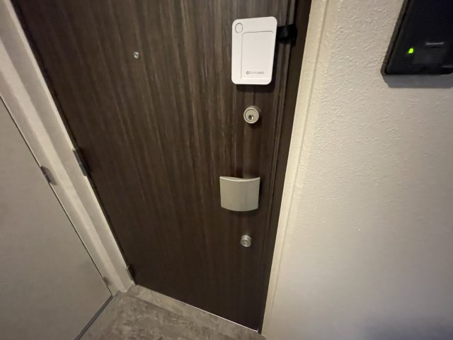 アドバンス上町台シュタットの玄関