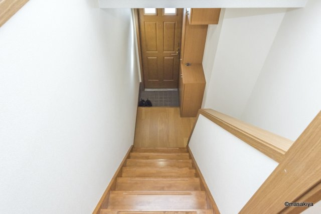 セピアコート若穂の玄関