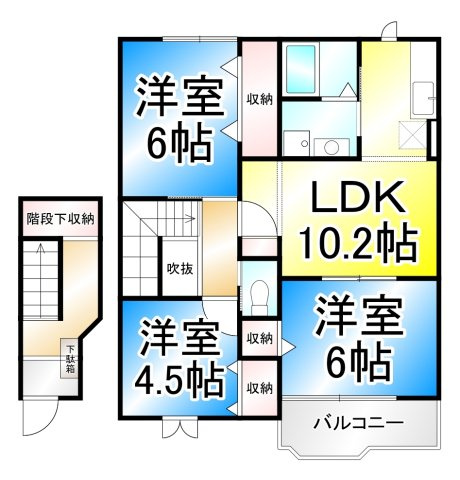 セピアコート若穂の間取り