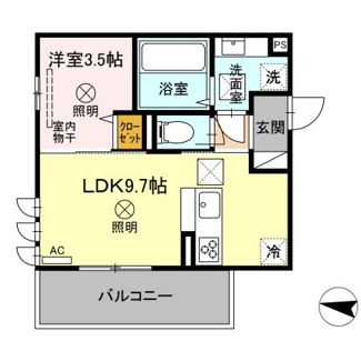 【間取り】 | コンフォール古閑上 | 【コンフォール古閑上】