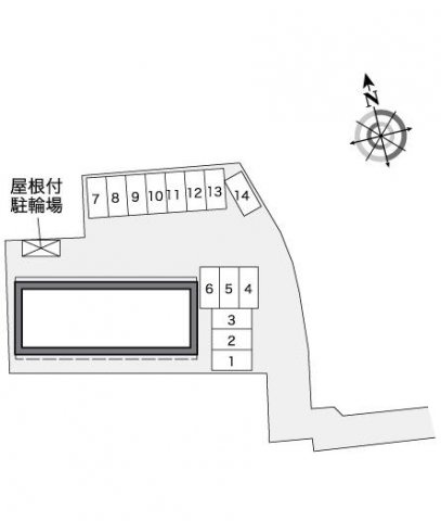 レオパレスメゾン森上のその他共用部分