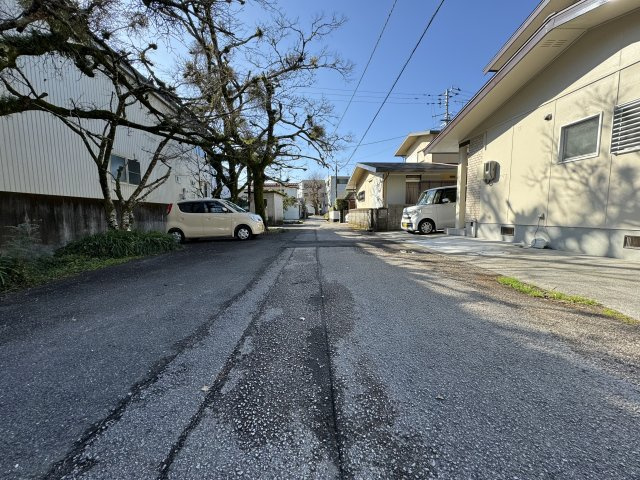 高知市長浜の前面道路含む現地写真