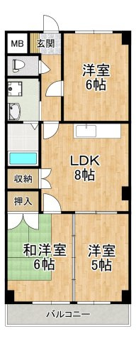 【間取り】 | アーネットスタシオン大阪狭山