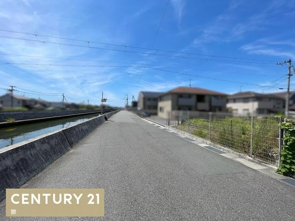 和歌山市内原　土地の前面道路含む現地写真