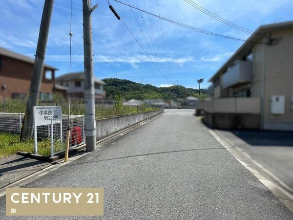 和歌山市内原　土地の前面道路含む現地写真