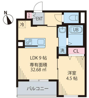 【間取り】 | シャトル聖小金井