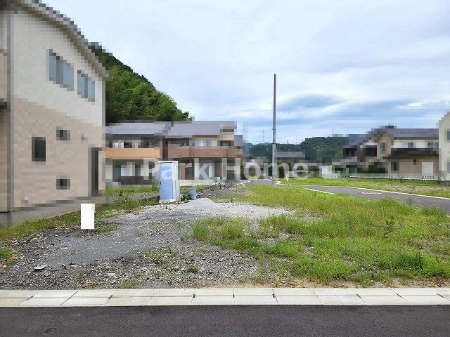 高知市朝倉丙-建築条件付き-売土地の外観|2023.8月：現況
