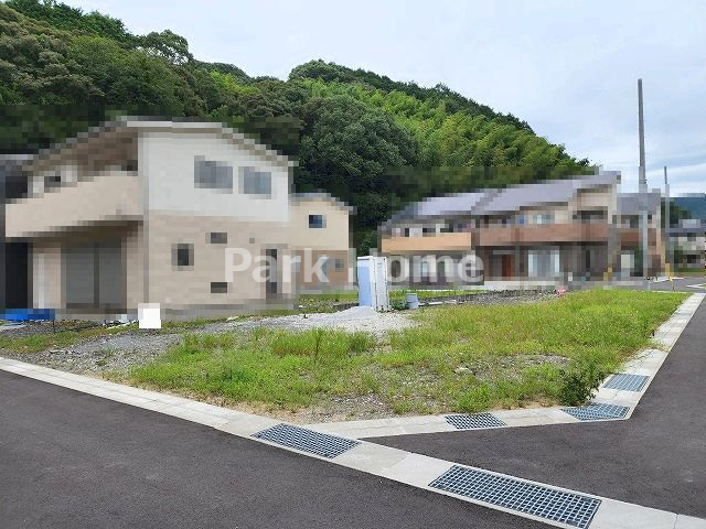 高知市朝倉丙-建築条件付き-売土地の外観|2023.8月：現況