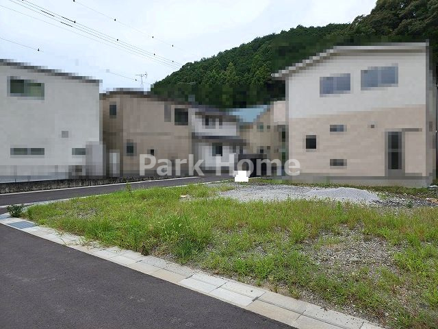 高知市朝倉丙-建築条件付き-売土地の外観|2023.8月：現況