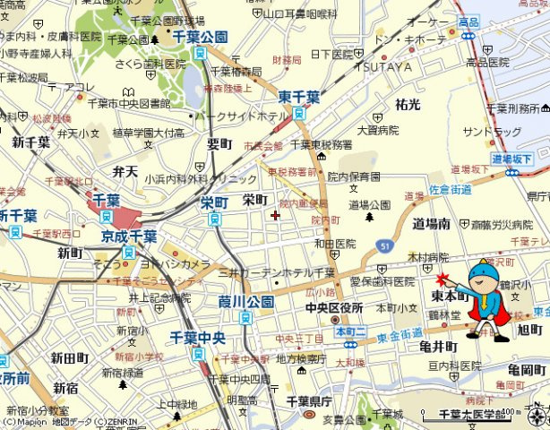 【地図】 | レミープライデＫ2 | 案　内　図