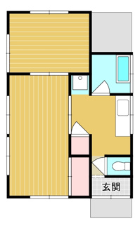 【間取り】 | 東石岡住宅B