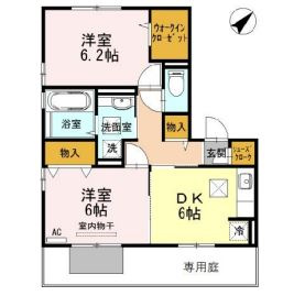 【間取り】 | ミラカーサⅢ棟