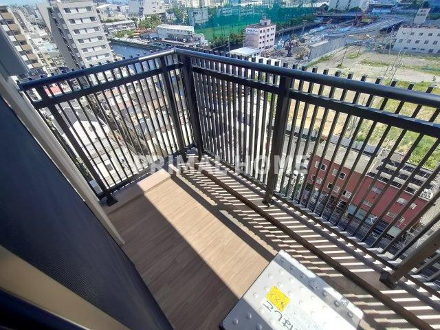 【バルコニー】 | スパシエ東神奈川 | 広々としたバルコニーです
