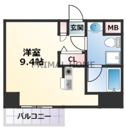 【間取り】 | スパシエ東神奈川