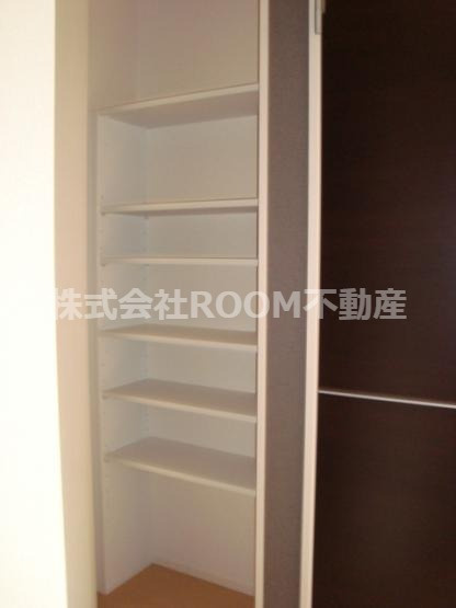 Hermit　Ⅲの収納|便利な収納スペースです