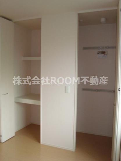 Hermit　Ⅲの収納|大きなスペースがあり、収納には困りません