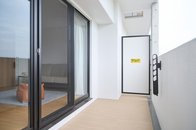上益城郡御船町大字小坂の賃貸マンションのバルコニー