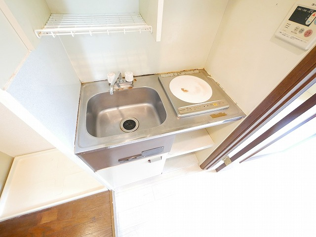 シティパレスやすらぎの道P-2のキッチン|お料理しやすいキッチンです