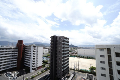 【展望】 | 【上質リフォーム】ヴェルディ宇品東 | 現地（2023年8月11日11：00頃）撮影