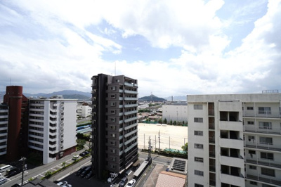 【展望】 | 【上質リフォーム】ヴェルディ宇品東 | 現地（2023年8月11日11：00頃）撮影