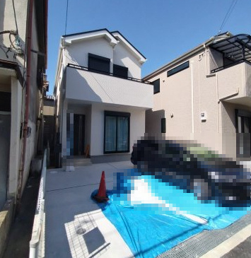 松原市北新町6丁目　新築戸建ての駐車場