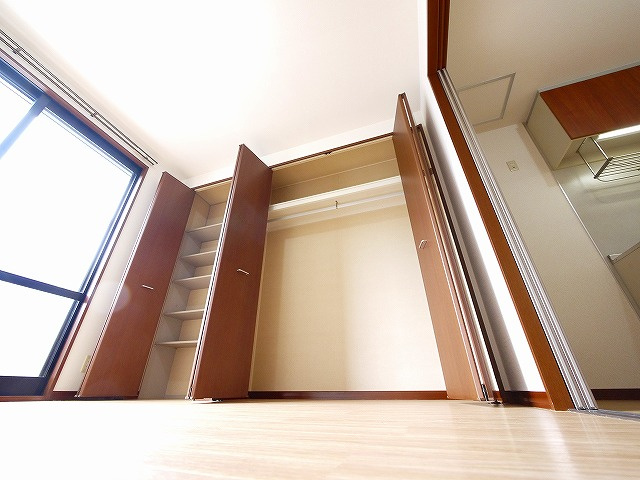 ドミール佐保台の収納|収納豊富です