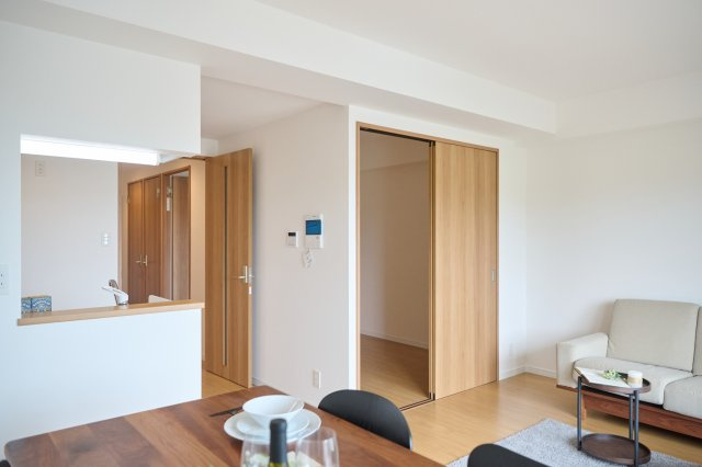 上益城郡御船町大字小坂の賃貸マンションの居間・リビング