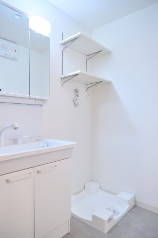 上益城郡御船町大字小坂の賃貸マンションの独立洗面台