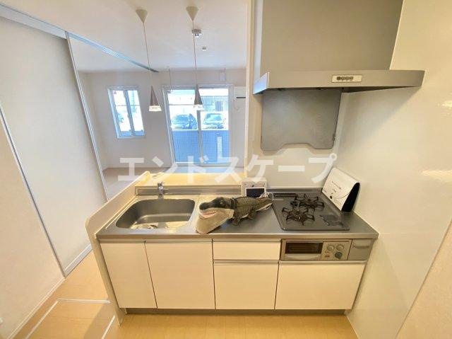 オペラハウス上大島　Ｂのキッチン|高崎、前橋エリアのお部屋探しはエンドスケープまで！お客様の理想お聞かせ下さい♪