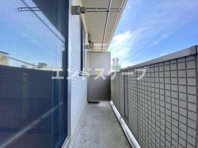 オペラハウス上大島　Ｂのバルコニー|高崎、前橋エリアのお部屋探しはエンドスケープまで！お客様の理想お聞かせ下さい♪