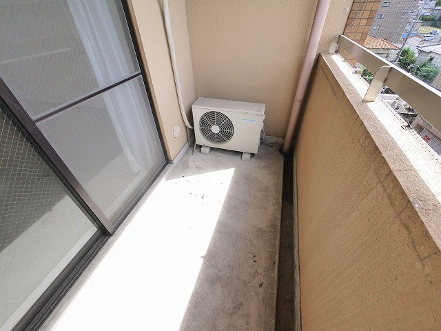 朝日プラザ奈良プレシオのバルコニー